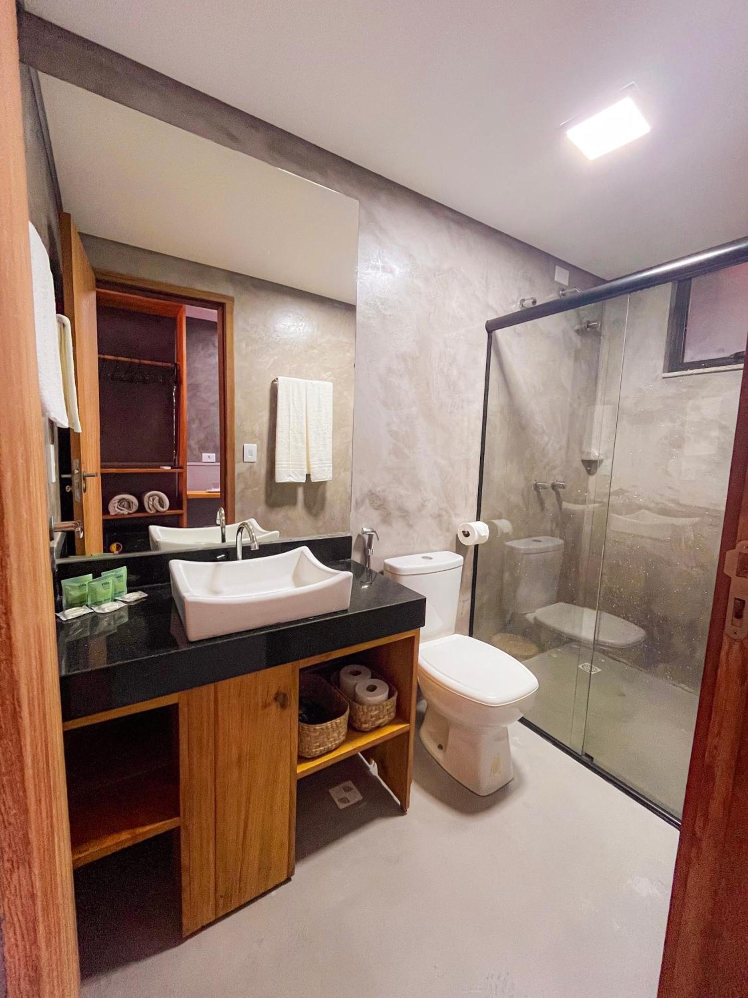 Parador 7 Bangalo, Praia Do Parracho, 1,0 Km Da Rua Mucuge Порту-Сегуру Экстерьер фото